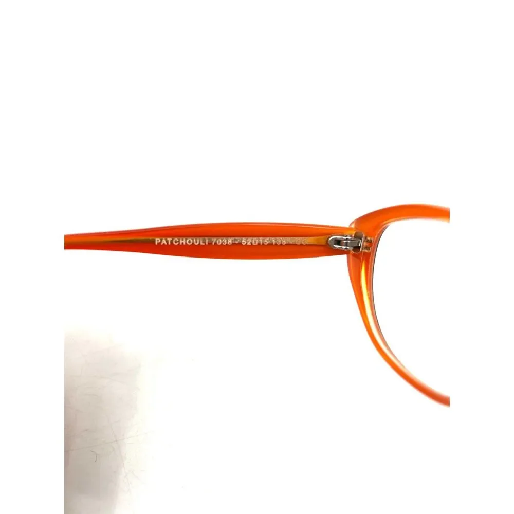 JEAN LAFONT PARIS Patchouli 7038 Cat Eye Glasses Frames Purple Orange 52-15-138